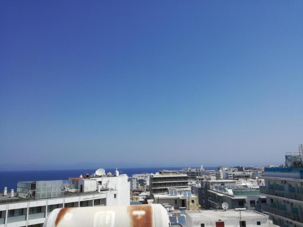 7. Luxurious Sea View Rooftop Suite In The Center! Rhodes City Exterior foto